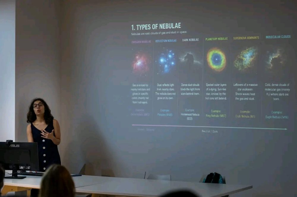 Palestra de introdução à astronomia
